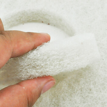 兰诗(LAUTEE)PA1023 蝴蝶 白色 百洁垫17寸*5片