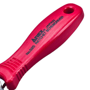 安力士牌（ANEX）进口螺丝刀 No.526 弯头棘轮内六角螺丝刀扳手 迷你超短型螺丝刀批