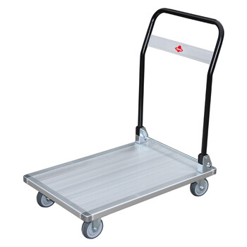 亚迈狮 铝合金折叠平板手推车 物流折叠推车 载重300kg 平台尺寸780*490  YZTC-490