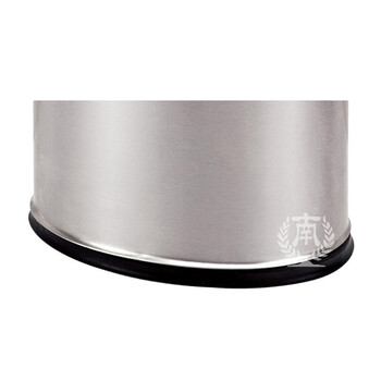 南 GPX-45M 南方椭圆形双层浮雕花房间桶 砂钢心形花 商用酒店宾馆客房垃圾桶 房间桶  内桶容量10.33升