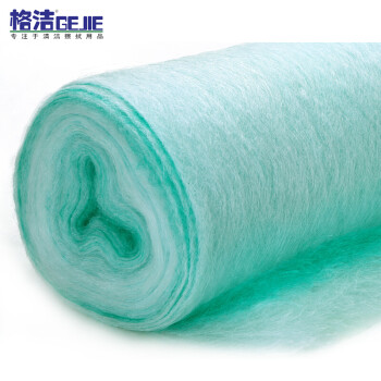 格洁QW080820漆雾过滤棉0.8m×20m×8cm地棉玻璃纤维棉漆雾毡烤漆房油漆过滤