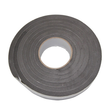 天旭海绵胶带EVA泡绵胶单面隔音泡沫垫条发泡黑色弹力胶条5mm厚*30mm宽*5m长 1卷