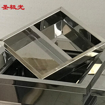 圣极光不锈钢垃圾桶电梯口烟蒂桶上开口710828可定制29*29*63cm