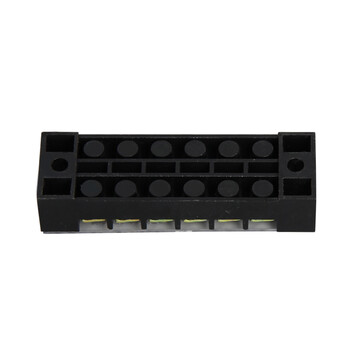 天旭TB-1506接线端子排电线组合式连接器15A6位分线器螺钉阻燃底座纯铜 1个