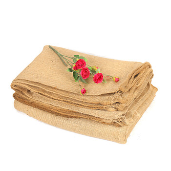 谋福CNMF老式麻袋编织袋防洪麻袋防汛沙袋 防洪沙包铺路工程盖地防冻五金麻袋【全新麻袋60*100cm 】106