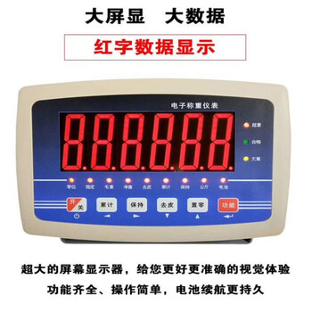 北衡 SCS-1515-3T 电子地磅秤 称重平台秤 地上衡计重秤加厚高精度小地磅 台面尺寸1.5米×1.5米 秤量3吨
