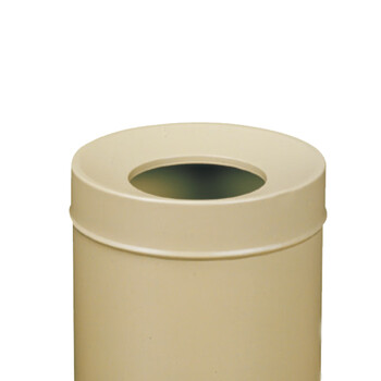 南 GPX-177 南方圆形斜口房间垃圾桶  杏色 厨房不锈钢垃圾桶酒店宾馆客房桶 果皮桶