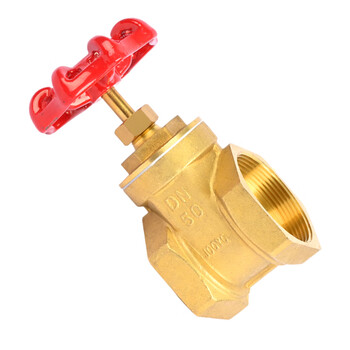 匡建仪表（CONJANT）铜截止阀 加厚黄铜 硬密封低进高出饱和蒸汽高温高压自来水阀门单向截门 DN50 