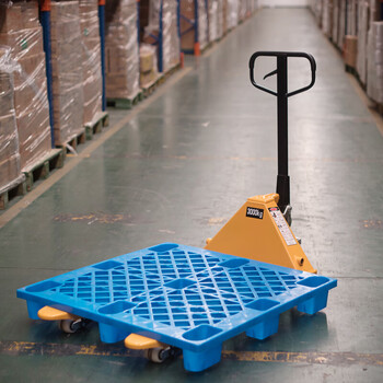 恒载 塑料九脚托盘仓库防潮板叉车托盘栈板物流垫仓板1100*900*140
