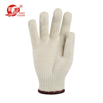 晓川 SC01 黑红边线手套劳保手套500g 1副【请按整箱购买--600副/箱】