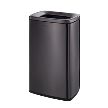 南 SF25-F01 环境桶 黑金 商用酒店宾馆客房不锈钢 南方垃圾桶 房间桶 果皮桶 内桶容量25升