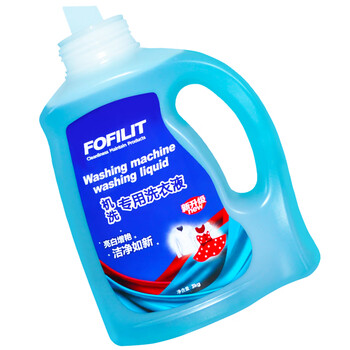 芳菲丽特（FOFILIT）F-8394 机洗洗衣液 柔顺增艳 低泡易漂 3kg*6瓶/箱