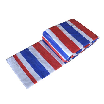 金盛昱（JSY）彩条布 防水布 防雨遮阳塑料布雨篷 规格4*45m/卷 定制