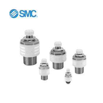 SMC ASN2-01-S带消音器的排气节流阀 ASN2系列 SMC官方直销