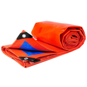英耐特 户外工地防雨布防水布加厚防雨棚布 救灾救援防水防晒布遮阳布塑料布 3米*4米