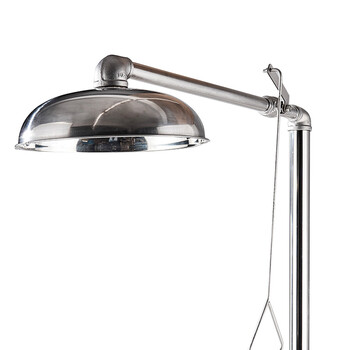 者也（ZYE）304不锈钢紧急双口洗眼器 验厂实验室复合式带脚踏喷淋冲眼器装置