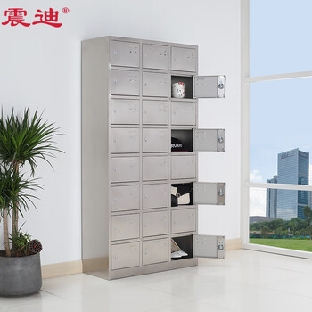 震迪304不锈钢多门柜仓库储存柜KG157零件分类柜员工存鞋柜