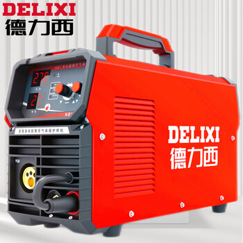 德力西气保焊机无气二保焊机270气体保护焊机单电压220V电焊270数字三用一体机【电焊和氩弧焊】
