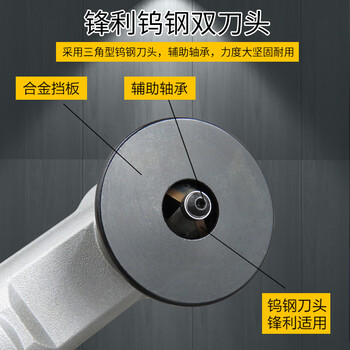 高宝 KOPO 迷你气动倒角机45度圆弧毛刺修边机手持式倒角器直线风动工具 KP-5704 