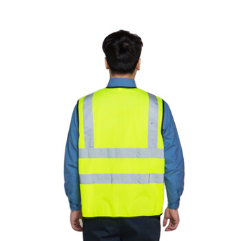 YOURFIELD 永辉 网布反光背心 810000076 荧光黄 定做 均码 1件