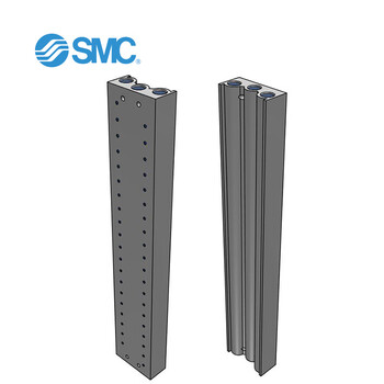 SMC SS5Y5-20-20 5通电磁阀 直接配管型集装式 整块型底板/各自配线 集装式型号 20型20阀 适用SY5000系列