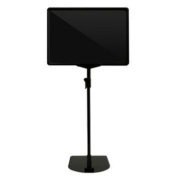 海斯迪克 HKW-87 超市pop标价牌 展示架 价格促销牌台式支架促销架广告仓库标识牌 A4加高款