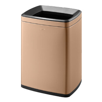 南 SF20-F02 环境桶 香槟金 商用酒店宾馆客房不锈钢 南方垃圾桶 房间桶 果皮桶 内桶容量20升