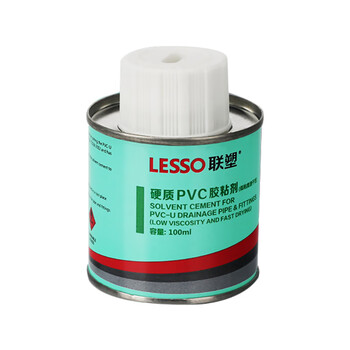 联塑 LESSO 100ml 连接配套材料Ⅱ(硬质PVC胶粘剂)PVC-U排水配件