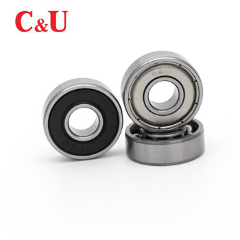 人本轴承 C&U 深沟球轴承 609-2RS（内径9*外径24*高度7）