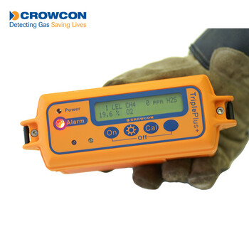 科尔康Crowcon Triple Plus+ 便携式气体检测仪 三合一 H2(LEL)/CL2/HBr
