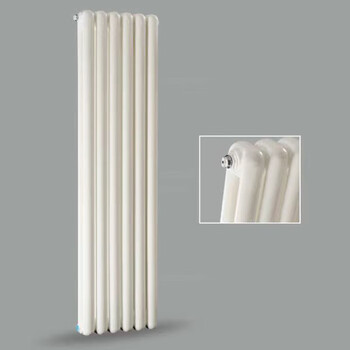 屹选工品 25柱，上下中心距45cm  5025型双层钢制暖气片 水暖挂式暖气片 散热气