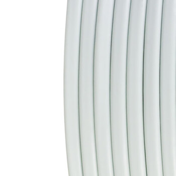 远东电缆 BVVB 2*6平方国标装潢明线空调铜芯两芯扁形护套硬线 100米 白色