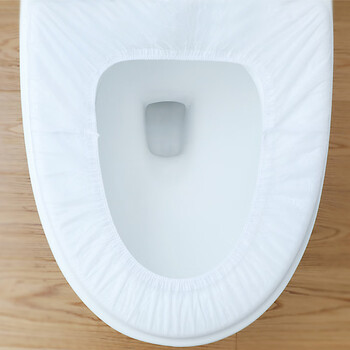 科力邦（Kelibang） 一次性马桶垫 20个装通用 无纺布坐垫纸隔水加厚坐厕纸 酒店工厂办公便捷马桶套 KB6004