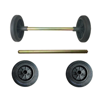 莫恩克 大号户外垃圾桶轮子 换新轮 120L 通用替换轮子 一个装