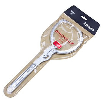 三山（3.peaks）进口机油格扳手KW-400手铐式滤油器汽修机油格拆卸扳手(115-140mm)