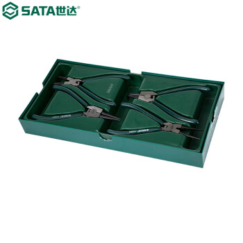 世达（SATA）09911 工具托组套-4件卡簧钳