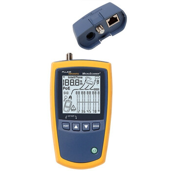 福禄克（FLUKE）电缆检测仪网络测试仪电缆验测仪故障检测仪 MS2-100 标配