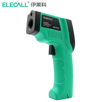 伊莱科(ELECALL)红外线测温仪 高精度测温枪彩屏数显手持式温度计 绿色 EIRT950（-50-950℃） 7 