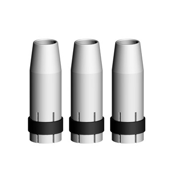 MB24原装喷嘴ND12.5/63.5二保气保保护嘴保护套保护咀145.0080.5