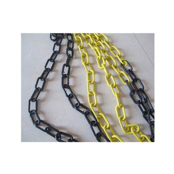 捷诺立(JNL) N30630塑料链条路锥酒店隔离警示链条雪糕筒链接中号红白一包25米8MM粗