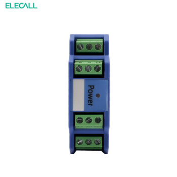 伊莱科(ELECALL)单相直流电流变送器4-20mA交流直流电压电流频率变送器ELE-AI定制蓝色ELE-AIAC5A/4-20mA7