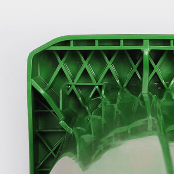 科力邦（Kelibang) 户外垃圾桶 大号加厚240L新国标分类垃圾桶带盖物业商用环卫垃圾桶挂车绿色 KB5100 厨余