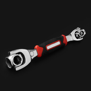 保拉(Paola) 万用套筒工具扳手8-21mm 带磁内六角扳手 多功能汽车维修拆卸工具扳手7009