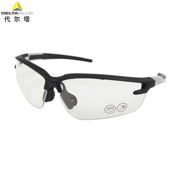 代尔塔 Deltaplus 101135  豪华型安全眼镜 防雾防尘防冲击护目镜1付 透明 定做