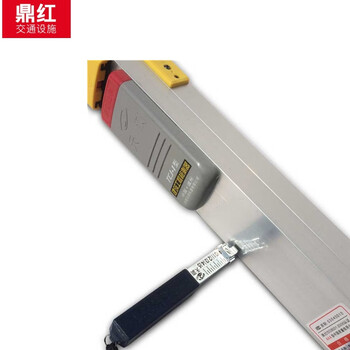 鼎红 验房工具铝合金靠尺 验房测量尺子检测尺水平尺建筑工程折叠垂直检测尺子2米靠尺+门窗对角检测尺