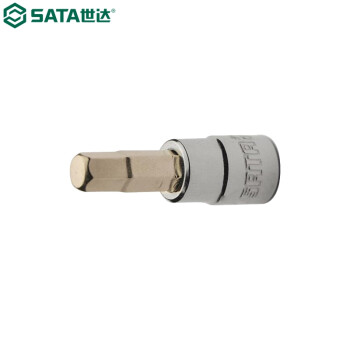 世达（SATA）21202 6.3MM系列六角旋具套筒4MM