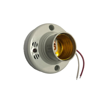 云筑 节能声光控灯口灯座160V-250V 可接5-40W节能灯或15-60W白炽灯 1只装 30个起售 不零售 企业定制