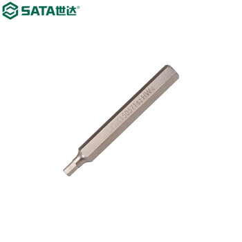 世达（SATA）59571 5件套8MM系列70MM长六角旋具头4MM
