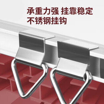 得力45*30cm小白板 纤维实芯金属边框小黑板家用儿童办公室会议教学挂式看板磁性磁力 涂鸦记录手持