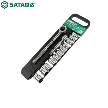 世达（SATA）09525 13件12.5MM系列套筒组套